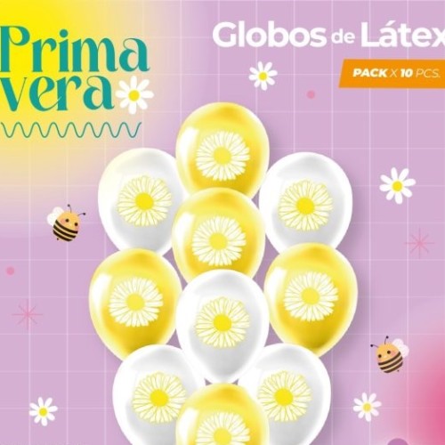 Globos forma estrella