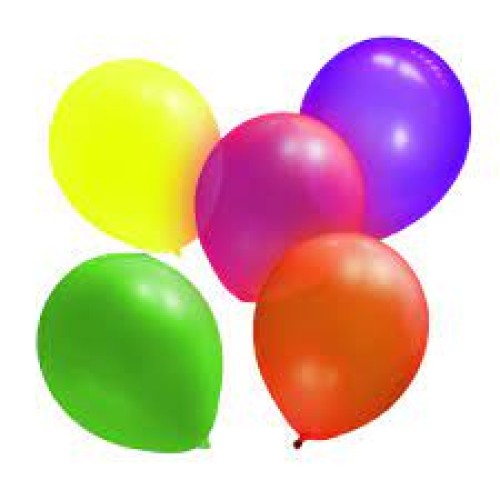 Globos fluo x 50