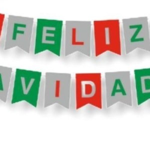 Banderin feliz navidad